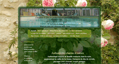 Desktop Screenshot of chambresdhoteslacroixrouge.com