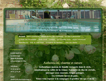 Tablet Screenshot of chambresdhoteslacroixrouge.com
